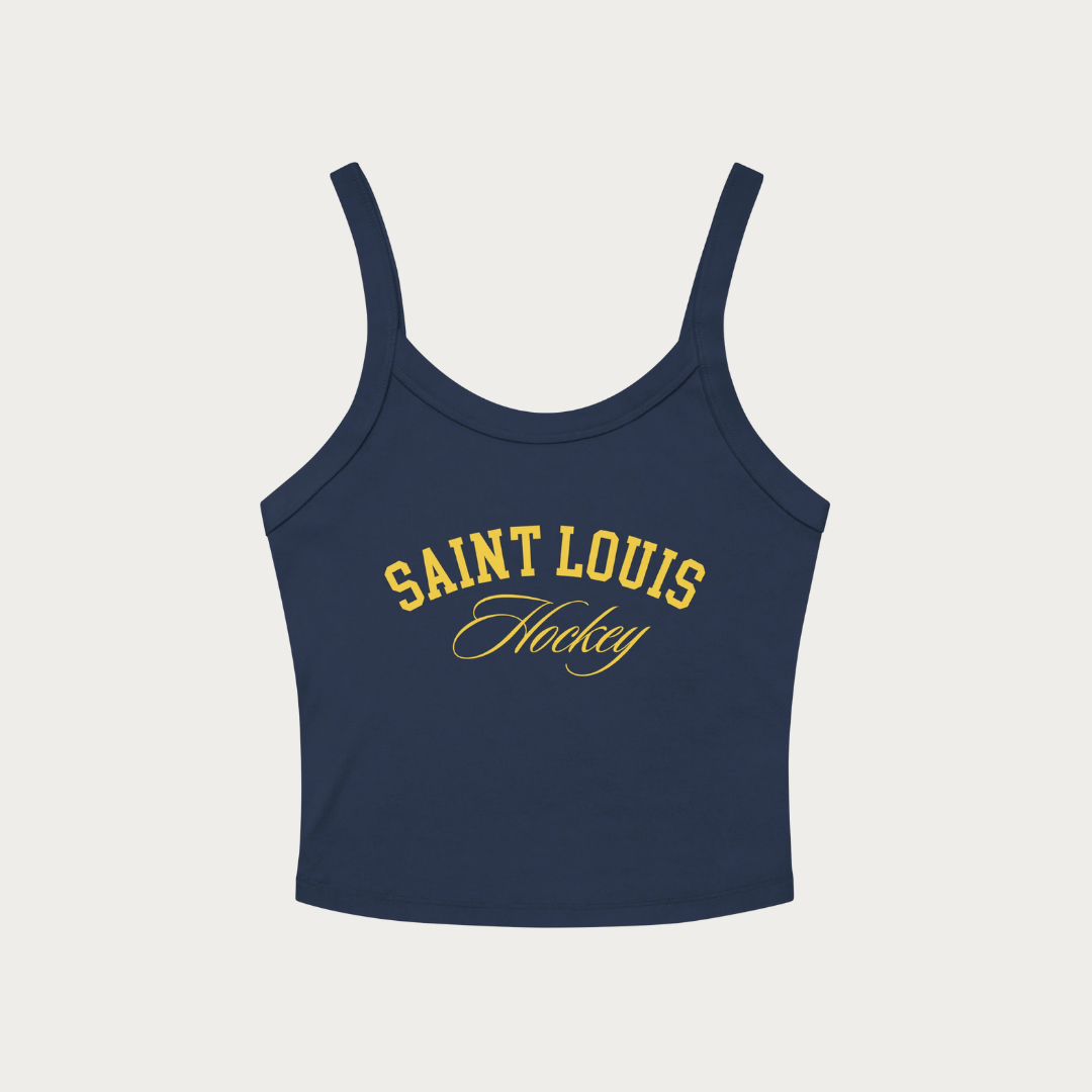 Women’s Hockey micro-rib tank top