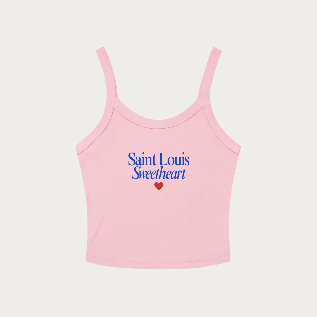 Women’s Sweetheart micro-rib tank top