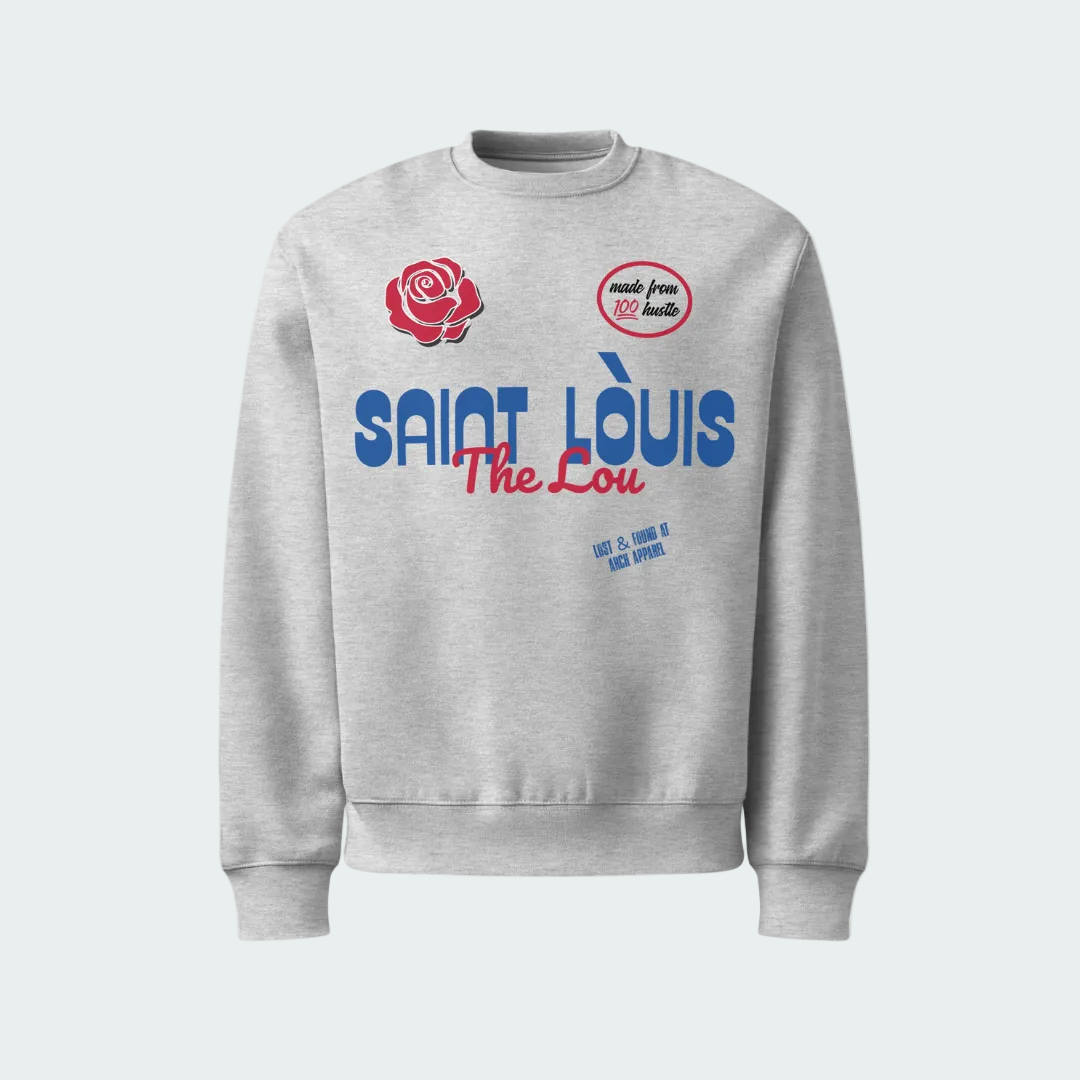 Hustle Oversized heavyweight sweatshirt