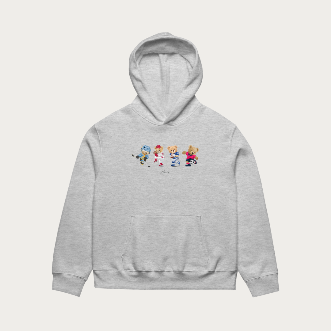 Sporty Bears Oversized heavyweight hoodie
