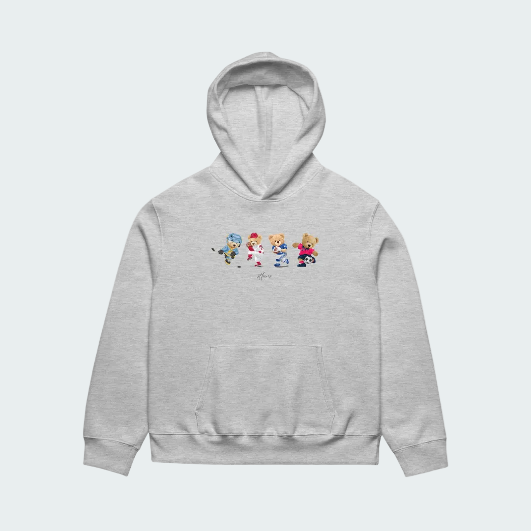 Sporty Bears Oversized heavyweight hoodie