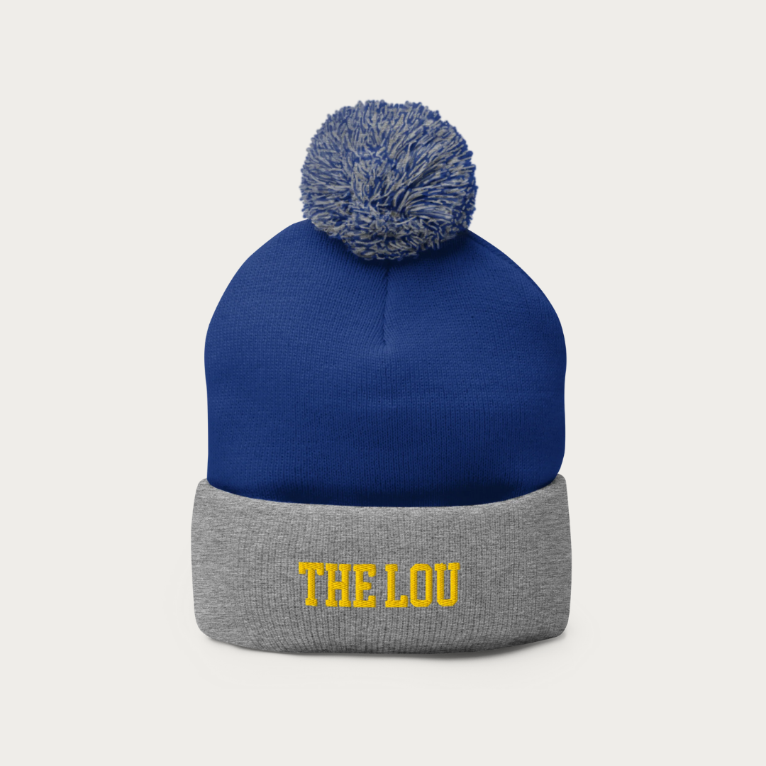 THE LOU Pom-Pom Beanie