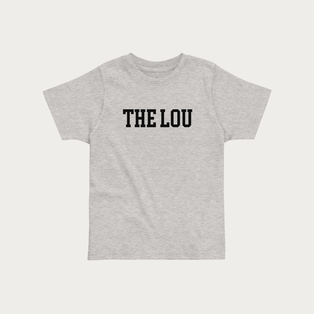 THE LOU grey toddler t-shirt
