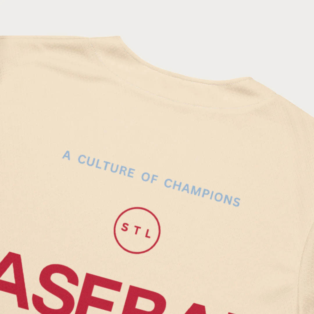 Champagne STL Baseball jersey