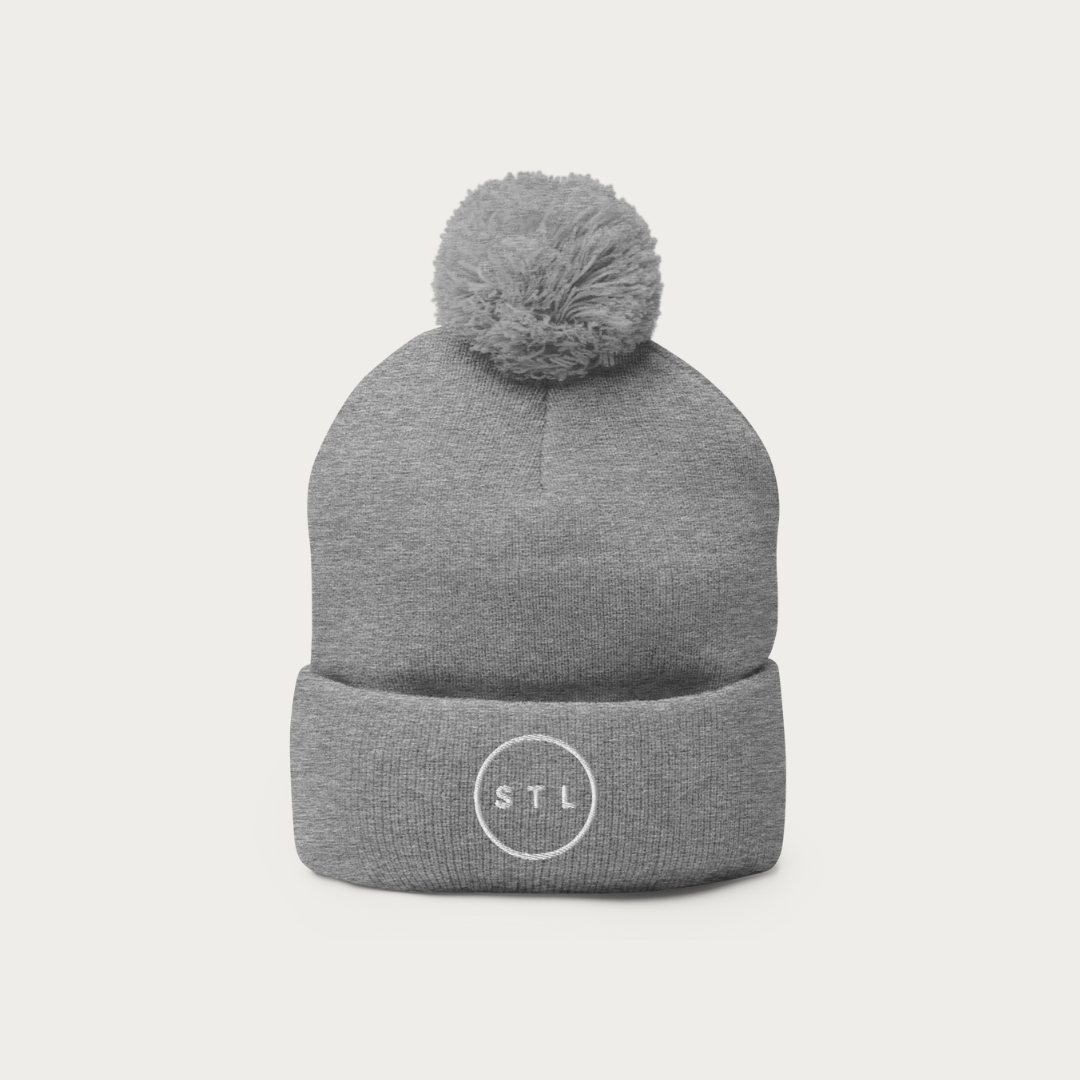 City Circle Pom-Pom Beanie