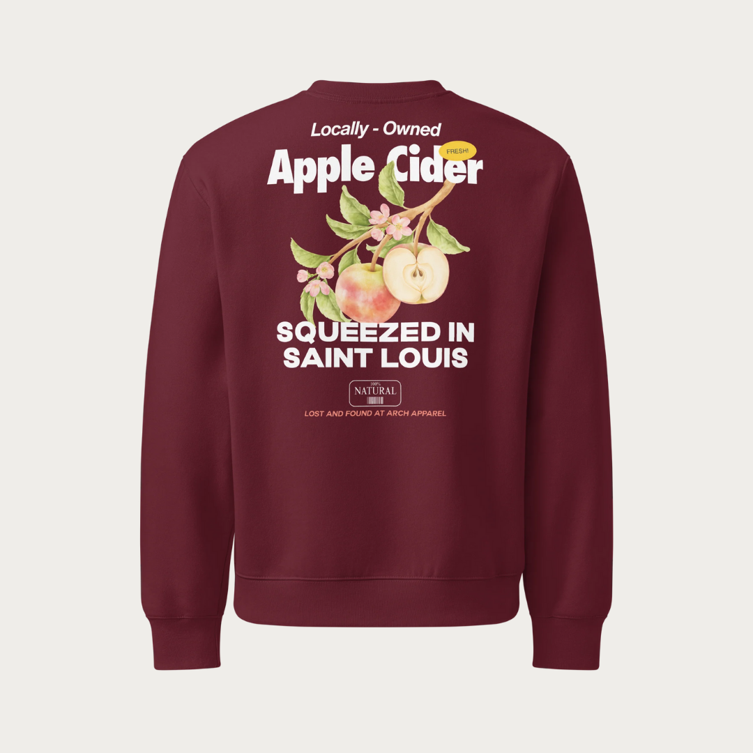 Apple Cider Oversized heavyweight sweatshirt