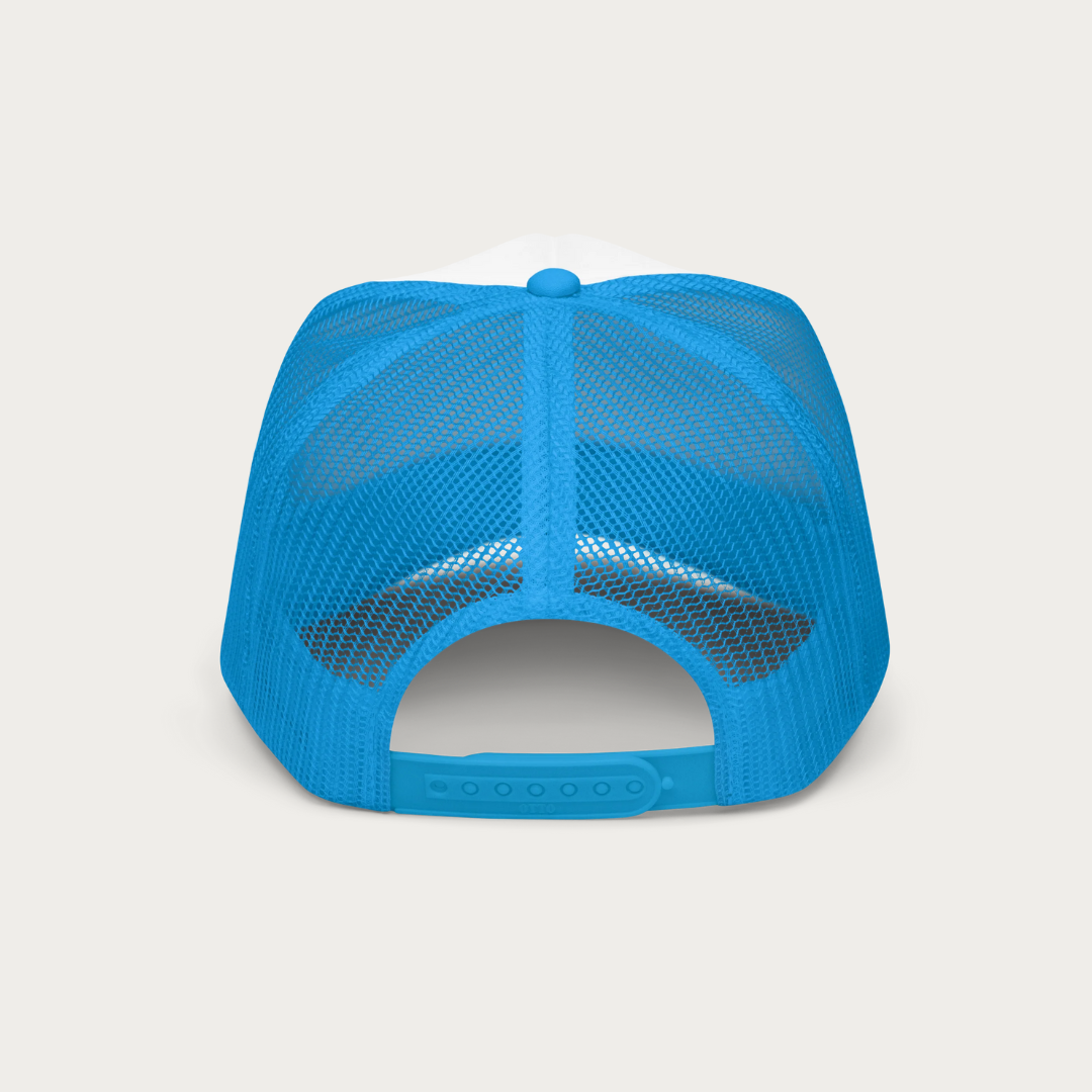 Smiley Tooth Foam trucker hat