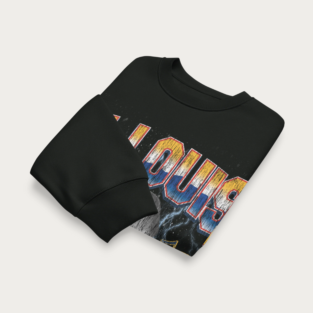 Retro Puck Oversized heavyweight sweatshirt