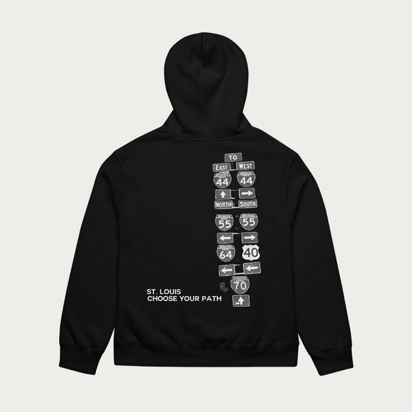 Choose your path Oversized heavyweight hoodie