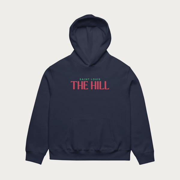 THE HILL Oversized heavyweight hoodie