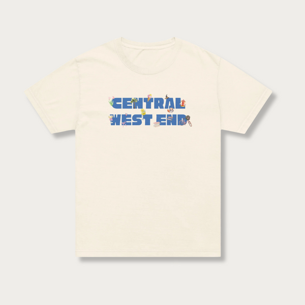 Central West End (CWE) Unisex oversized t-shirt
