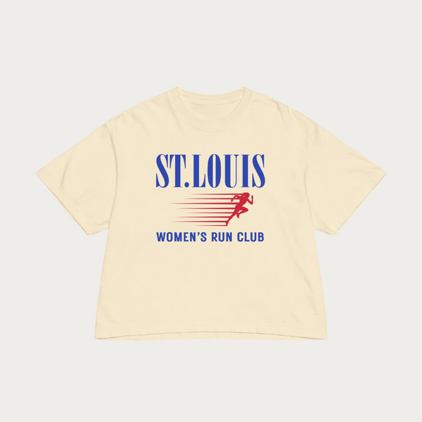 Women’s Run Club boxy tee