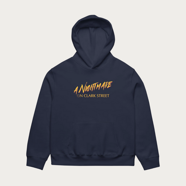Nightmare on Clark street Oversized heavyweight hoodie