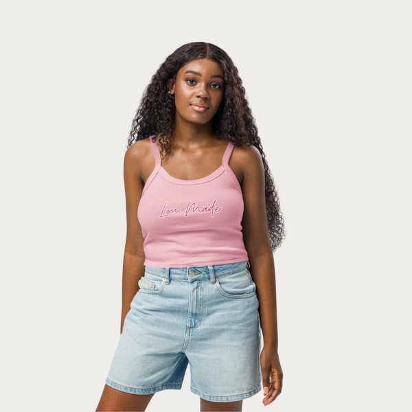 Women’s micro-rib tank top