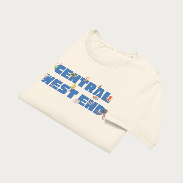 Central West End (CWE) Unisex oversized t-shirt