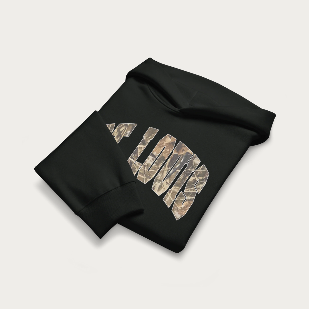 Camo Collegiate Oversized heavyweight hoodie