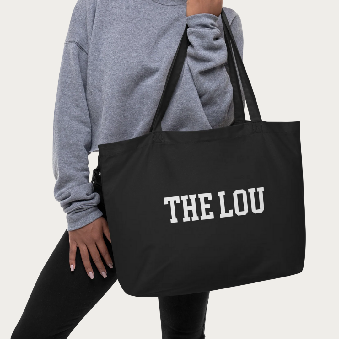 THE LOU Large organic tote bag