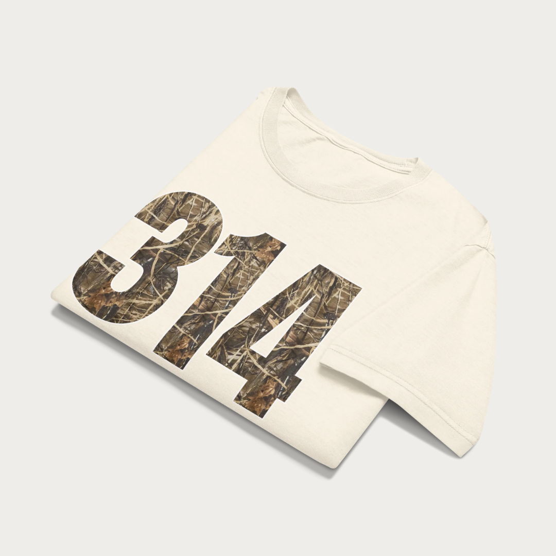 314 Camo Unisex oversized t-shirt