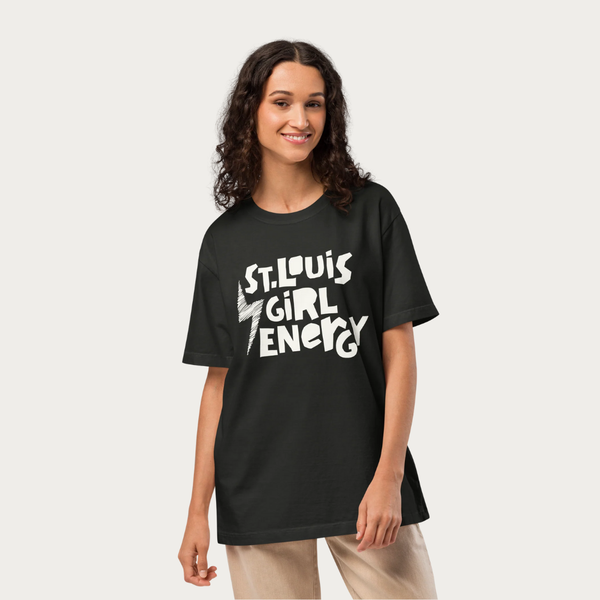 Girl Energy Unisex oversized t-shirt