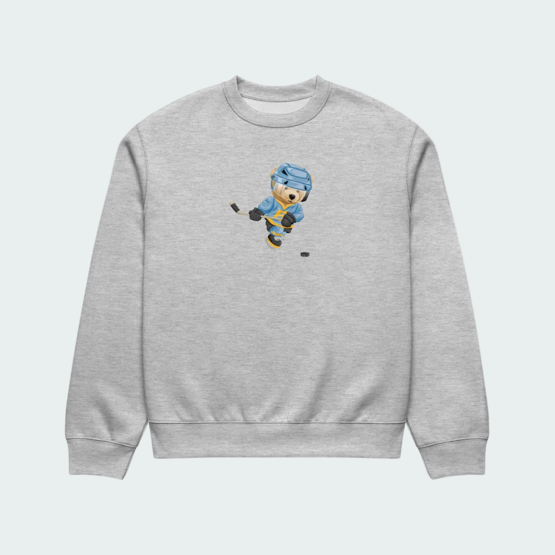 Hockey Bear Oversized sweatshirt