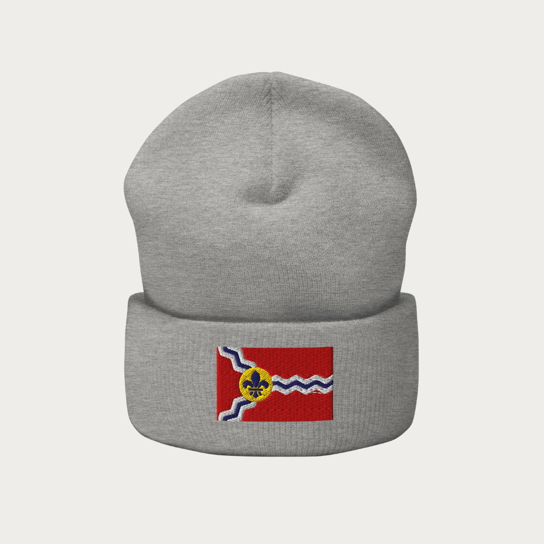 St. Louis Flag Cuffed Beanie
