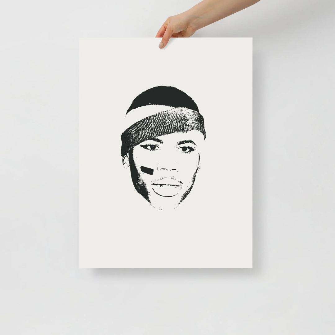 Nelly face Poster
