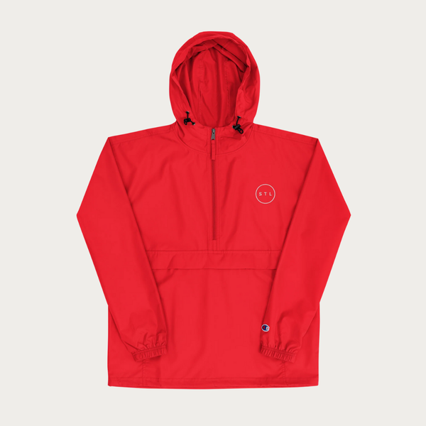 City Circle Embroidered Champion Packable Jacket