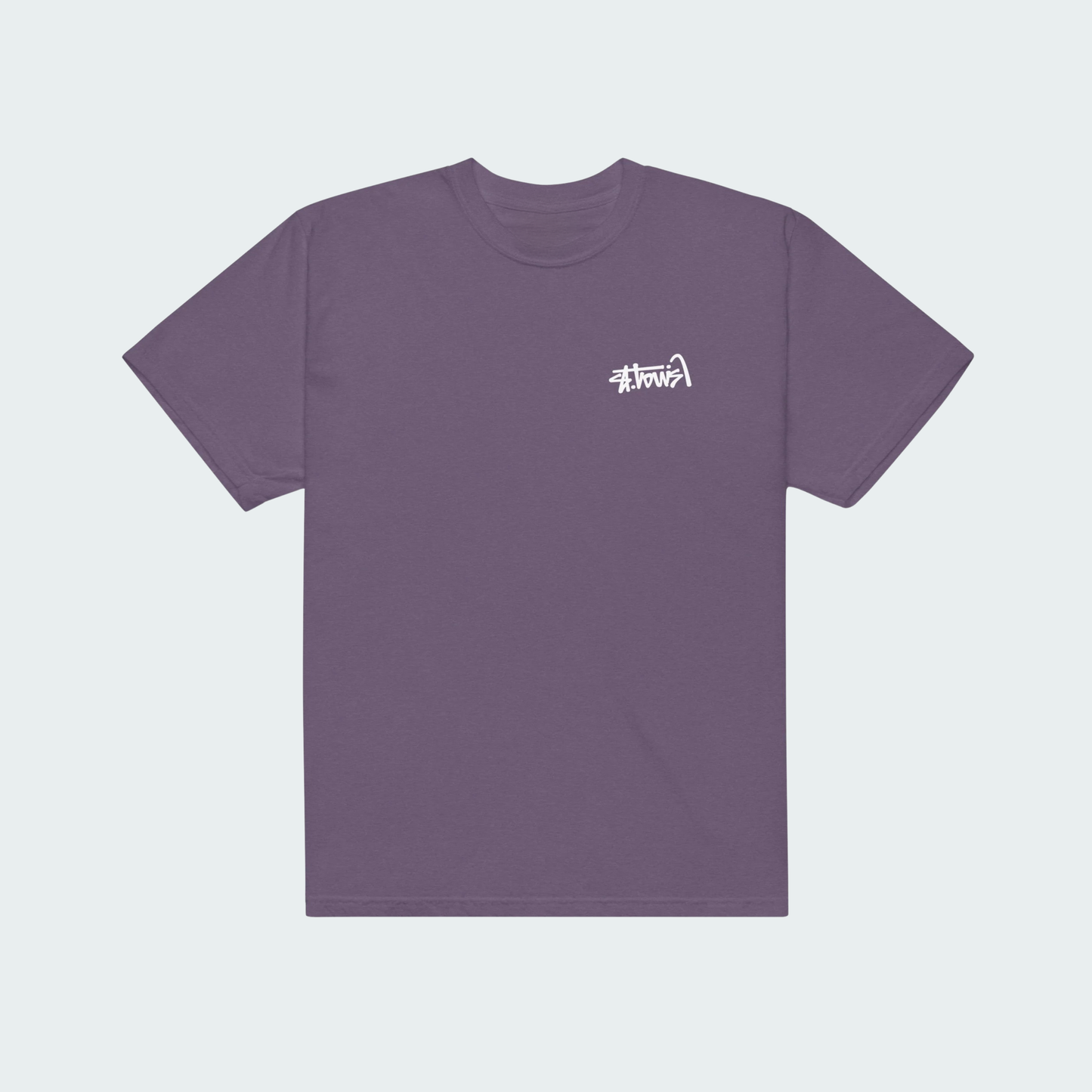 St. Lussy garment-dyed t-shirt