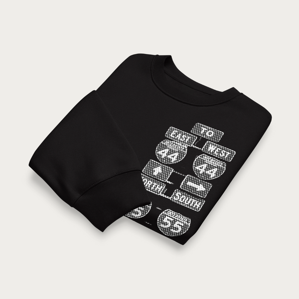 Choose your path Oversized heavyweight sweatshirt