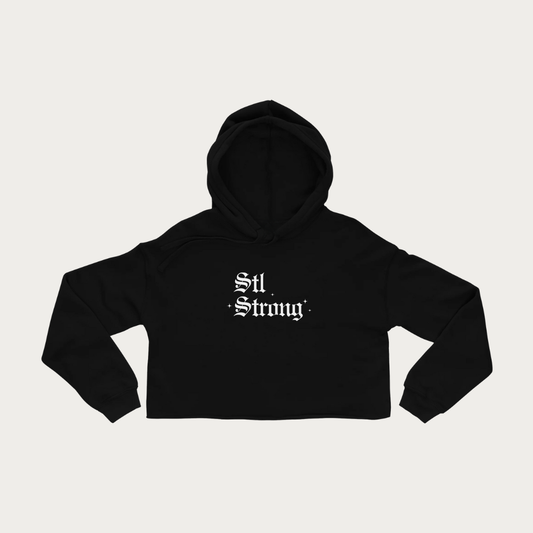 Stl Strong Crop Hoodie