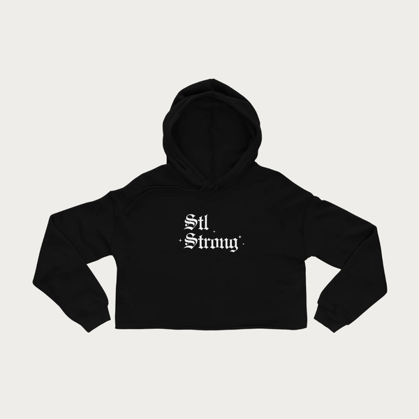 Stl Strong Crop Hoodie
