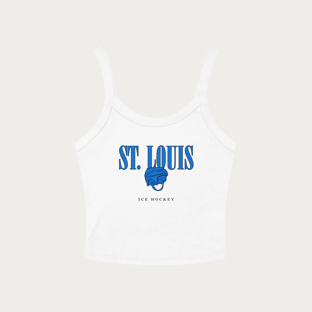 Women’s Ice Hockey micro-rib tank top