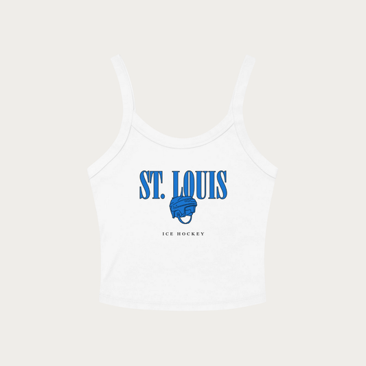 Women’s Ice Hockey micro-rib tank top