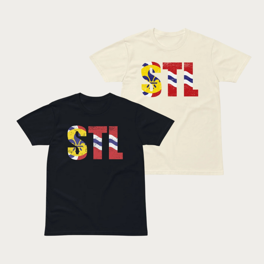 STL Flag Unisex premium t-shirt