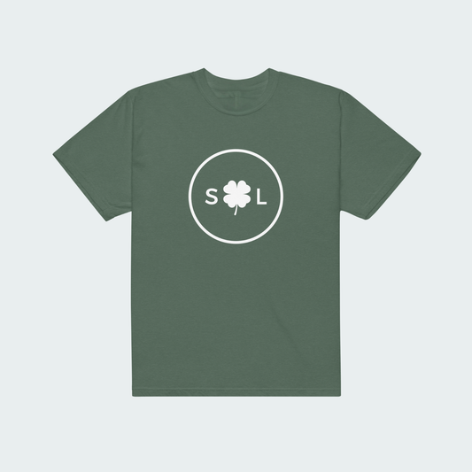 City Circle garment-dyed St. Patricks t-shirt