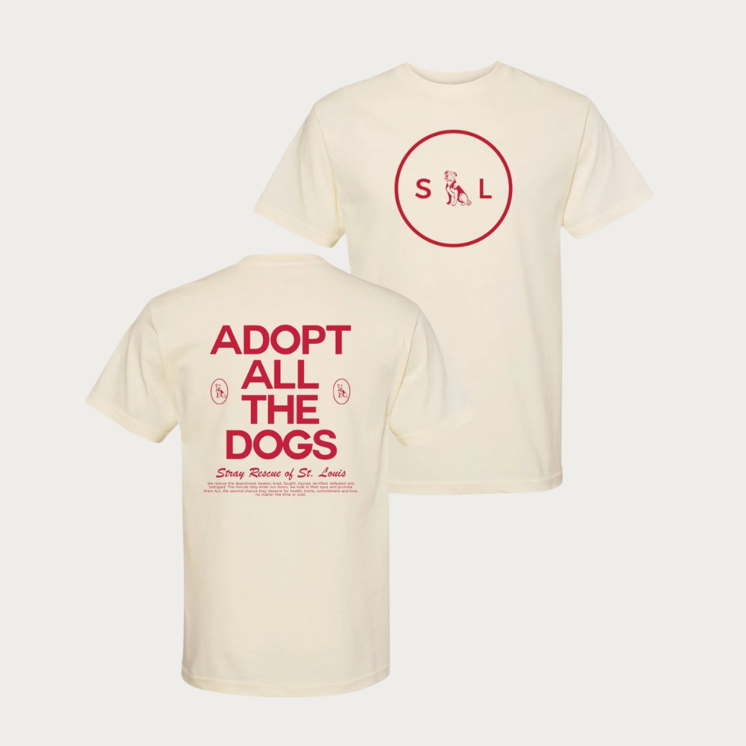 Adopt all the Dogs - Stray Rescue tee