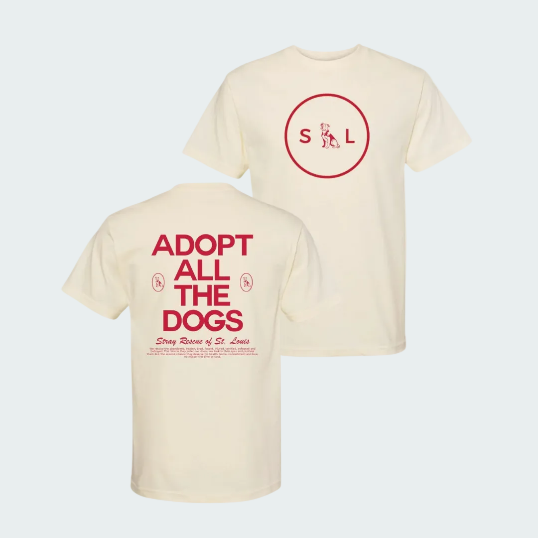 Adopt all the Dogs Stray Rescue tee – Arch Apparel