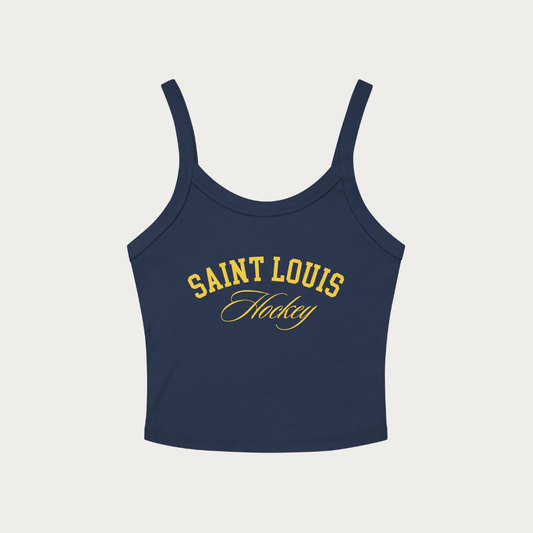 Women’s Hockey micro-rib tank top