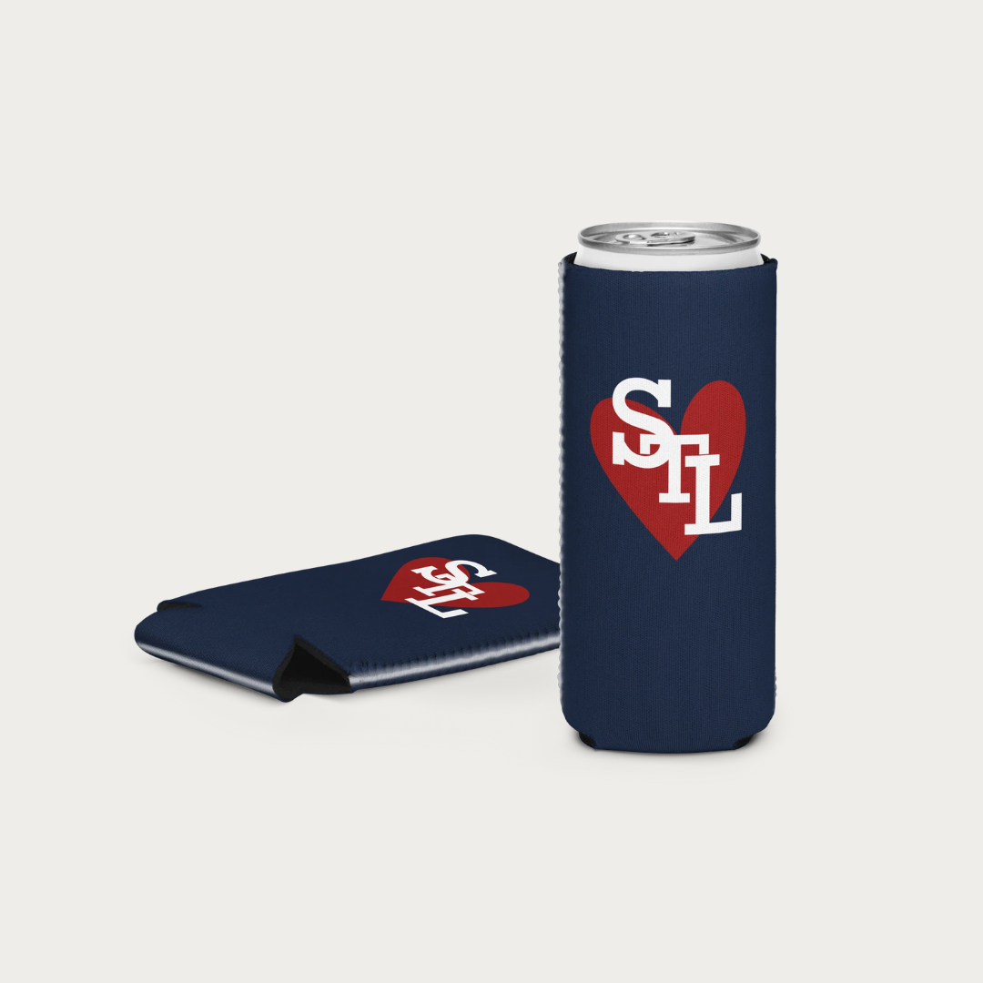 Heart Slab Can cooler