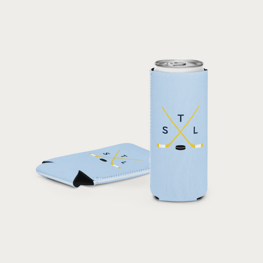 Crossed Sticks Can cooler