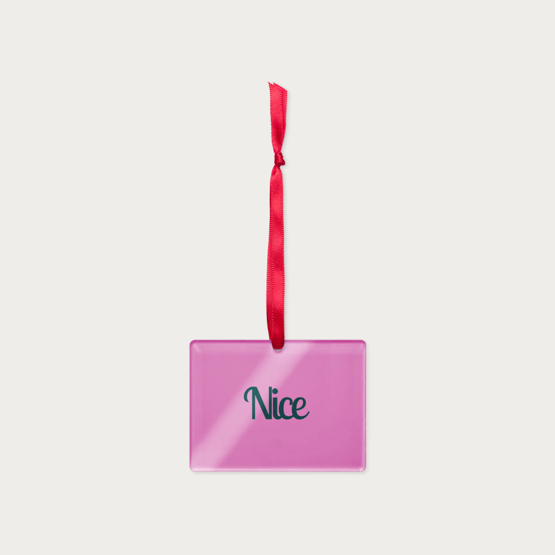 Nice Acrylic ornament