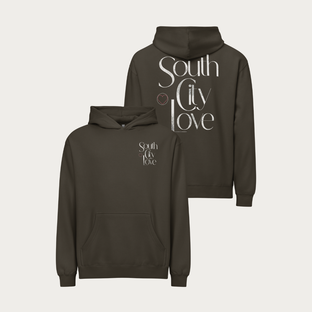 South City Love box hoodie
