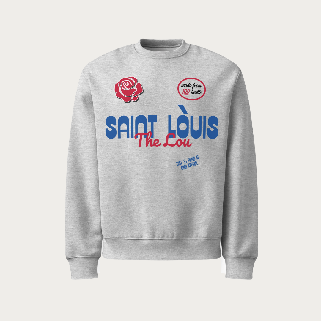 Hustle Oversized heavyweight sweatshirt