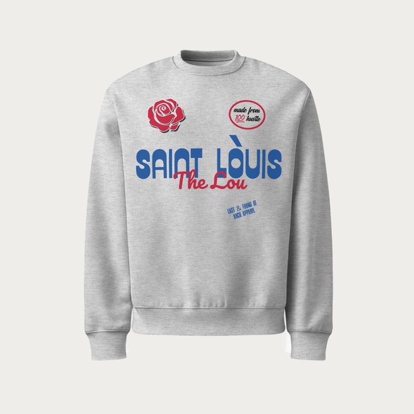 Hustle Oversized heavyweight sweatshirt