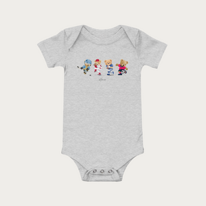 Sporty Bears Baby Onesie