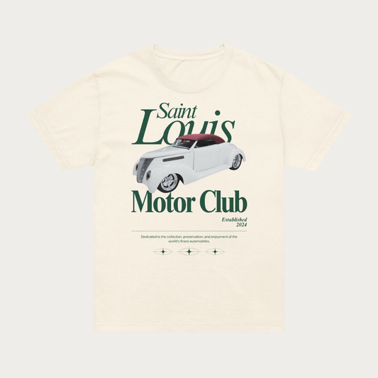 Vintage motor club Unisex oversized t-shirt