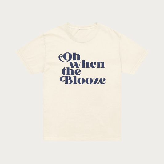 Oh when the Blooze Unisex oversized t-shirt