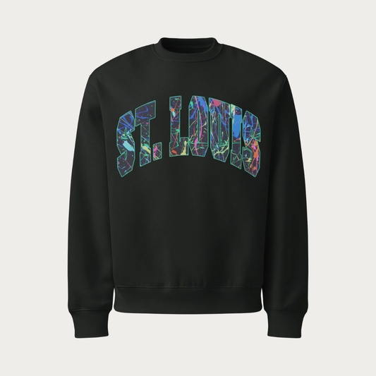 Splatter Oversized heavyweight sweatshirt
