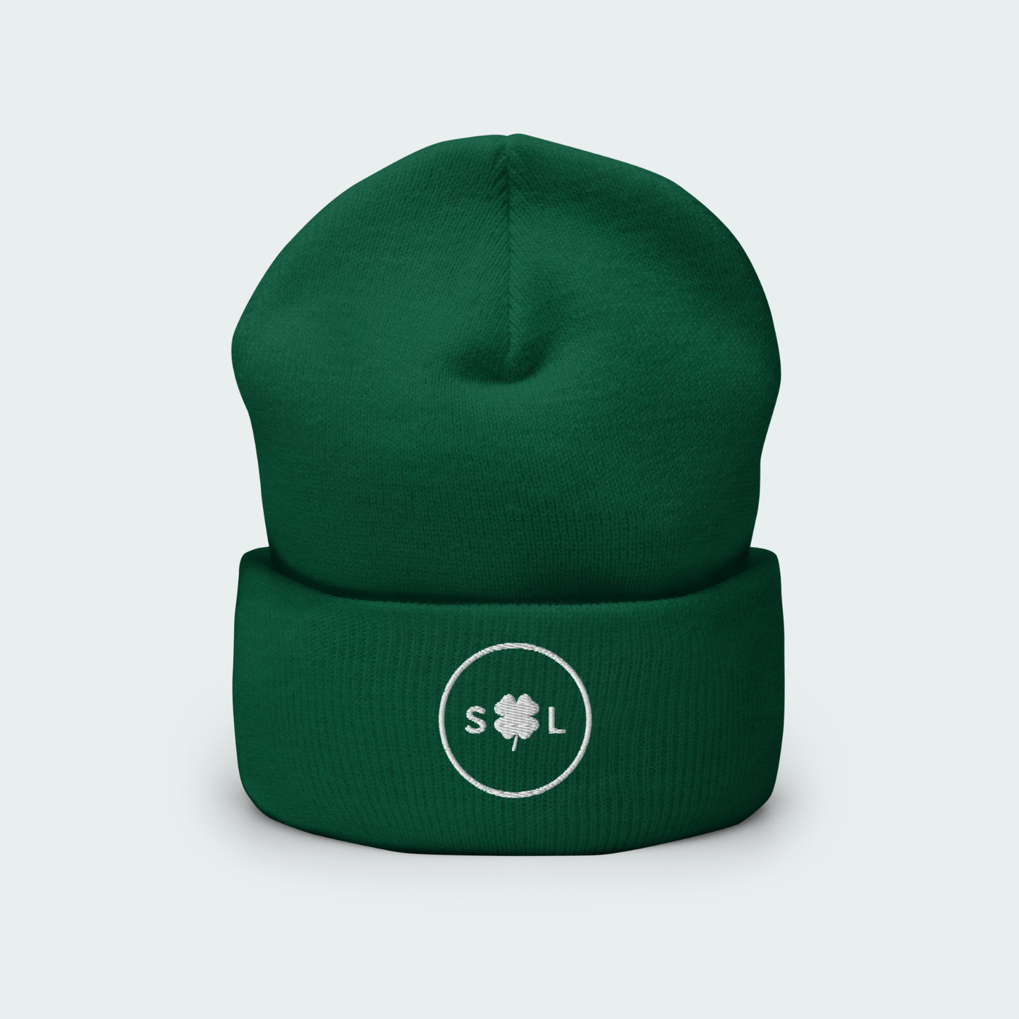 Shamrock City Circle Cuffed Beanie