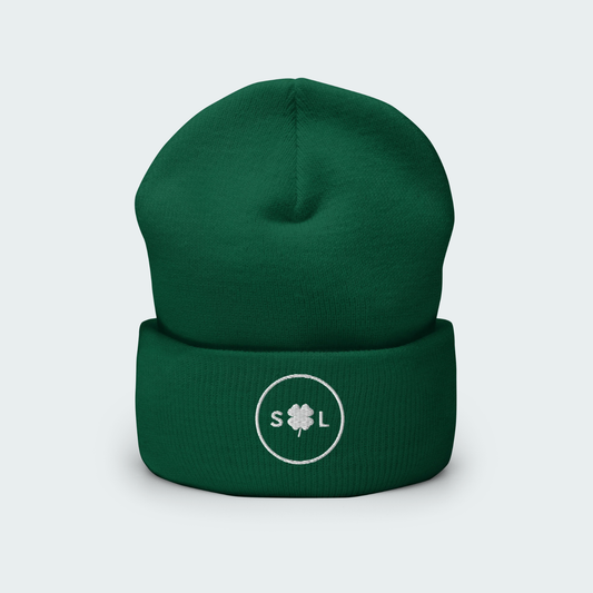 Shamrock City Circle Cuffed Beanie